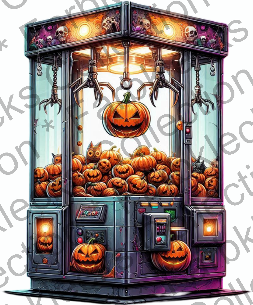 Motivtransfer 9597 Halloween Spielautomat