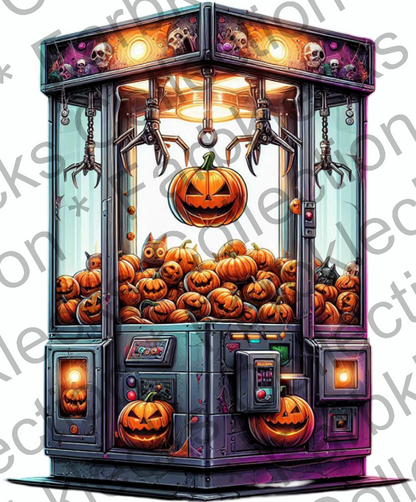 Motivtransfer 9597 Halloween Spielautomat