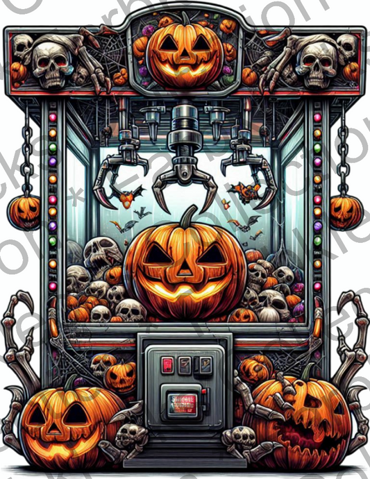 Motivtransfer 9600 Halloween Spielautomat