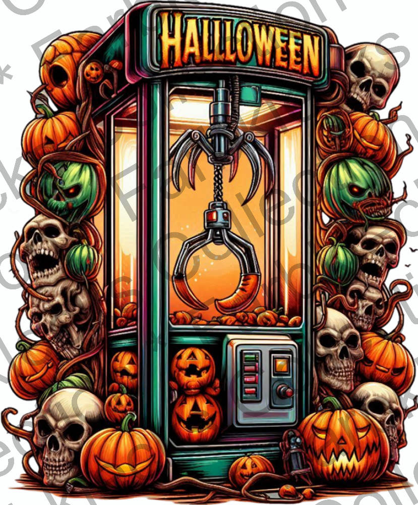 Motivtransfer 9601 Halloween Spielautomat