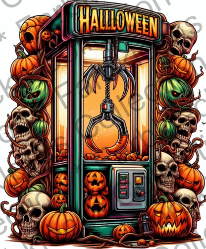 Motivtransfer 9601 Halloween Spielautomat