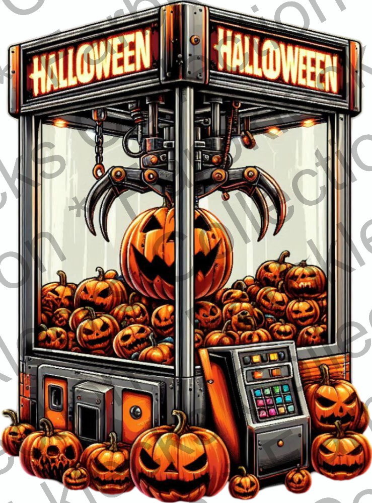 Motivtransfer 9602 Halloween Spielautomat