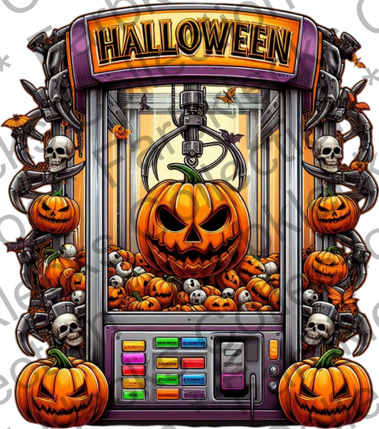 Motivtransfer 9604 Halloween Spielautomat