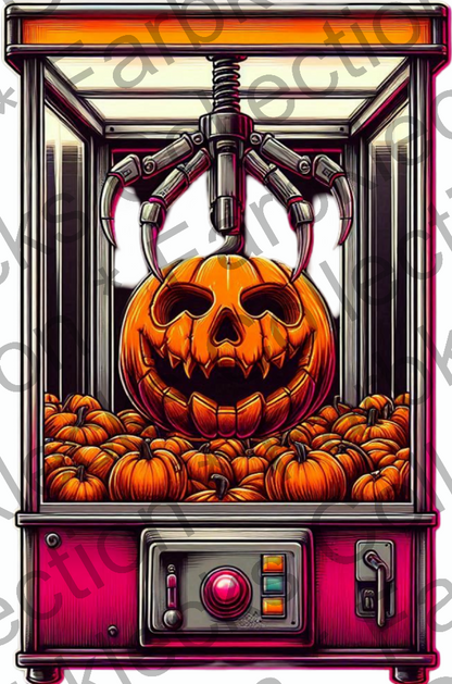 Motivtransfer 9606 Halloween Spielautomat