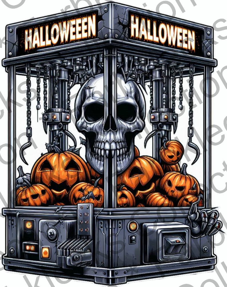 Motivtransfer 9607 Halloween Spielautomat