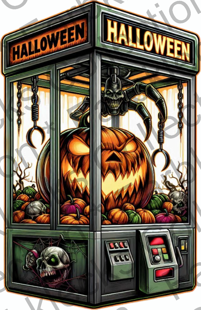 Motivtransfer 9609 Halloween Spielautomat