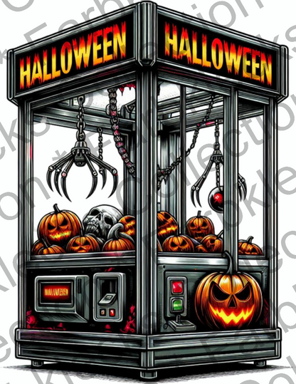 Motivtransfer 9611 Halloween Spielautomat