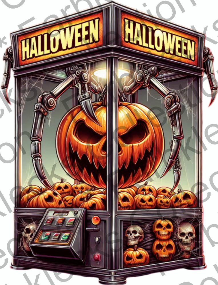 Motivtransfer 9613 Halloween Spielautomat