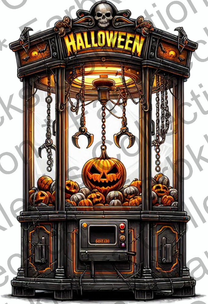 Motivtransfer 9614 Halloween Spielautomat