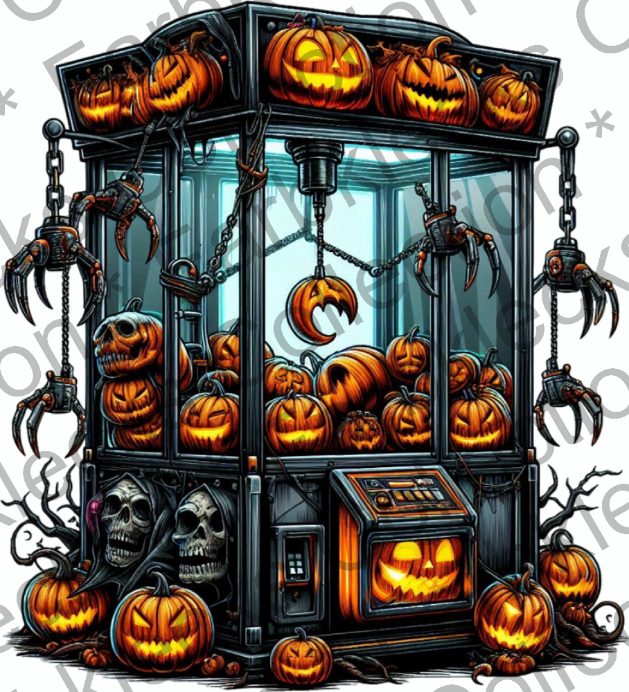 Motivtransfer 9615 Halloween Spielautomat