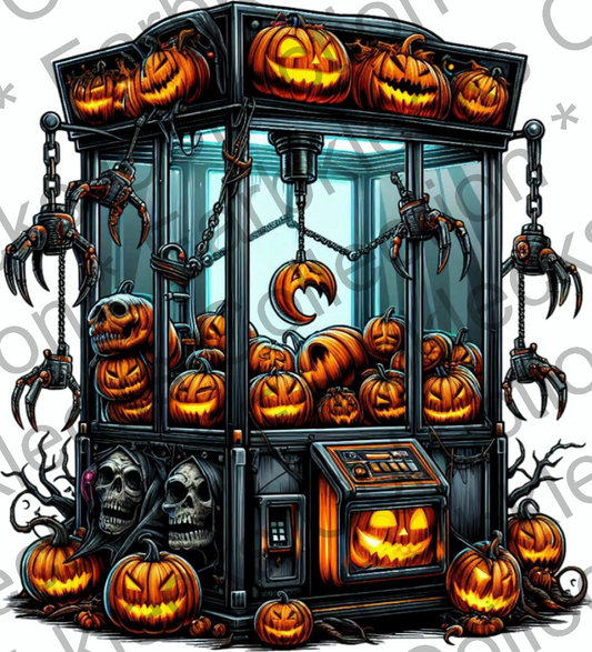 Motivtransfer 9615 Halloween Spielautomat