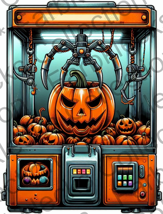 Motivtransfer 9616 Halloween Spielautomat