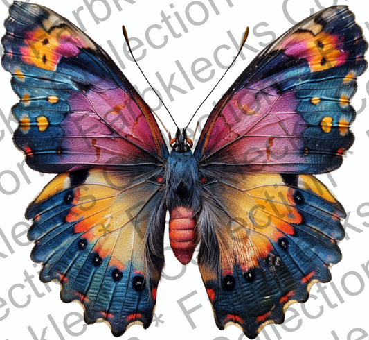 Motivtransfer 9695 Bunter Schmetterling