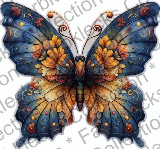 Motivtransfer 9697 Bunter Schmetterling