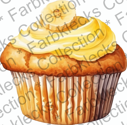 Motivtransfer 9844 Bananenmuffin