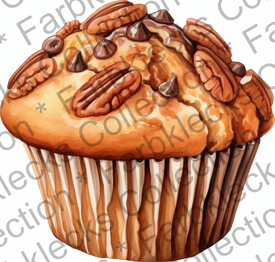 Motivtransfer 9848 Pecanussmuffin