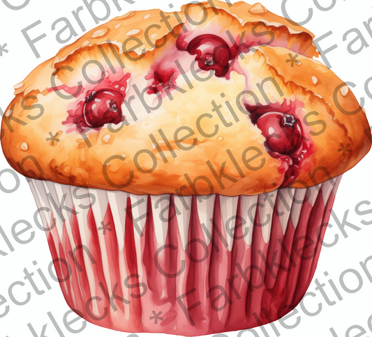 Motivtransfer 9852 Cranberrymuffin