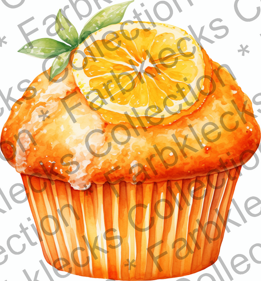 Motivtransfer 9855 Orangenmuffin