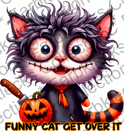 Motivtransfer 9945 Funny cat get over