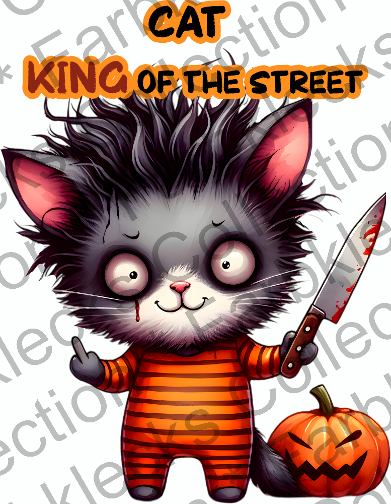 Motivtransfer 9952 Cat King of the Street